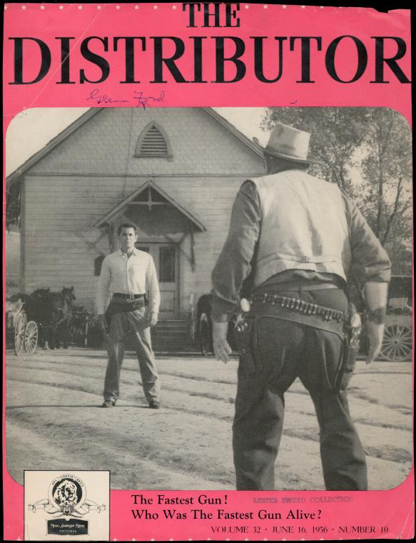 The distributor. The fastest gun! Who has the fastest gun alive?