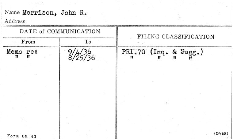 Morrison, John R.