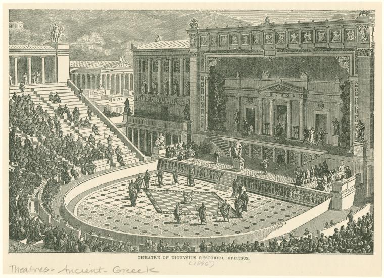 Theatre of Dionysius restored, Ephesus [Athens?]