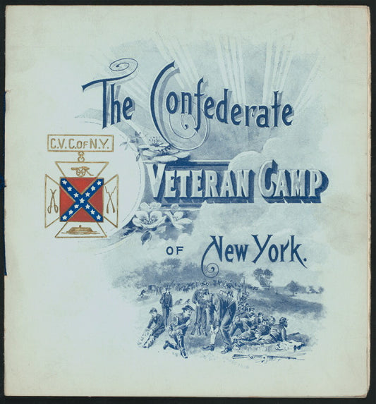 NINTH ANNUAL BANQUET [held by] CONFEDERATE VETERAN CAMP OF NEW YORK THE [at] "WINDSOR HOTEL,(NY)" (HOTEL;)