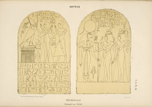 Abydos. Nécropole. Chounet-ez-Zébib [Shunet el-Zebib].