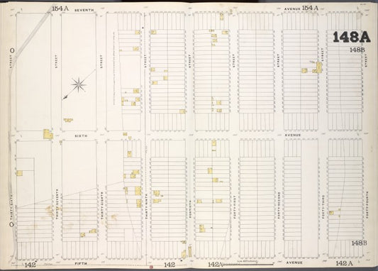 Brooklyn, V. 6, Double Page Plate No. 148A [Map bounded by 7th Ave., 44th St., 5th Ave., 36th St.]