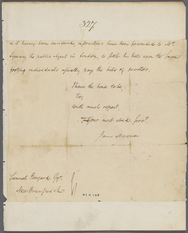Undated correspondence
