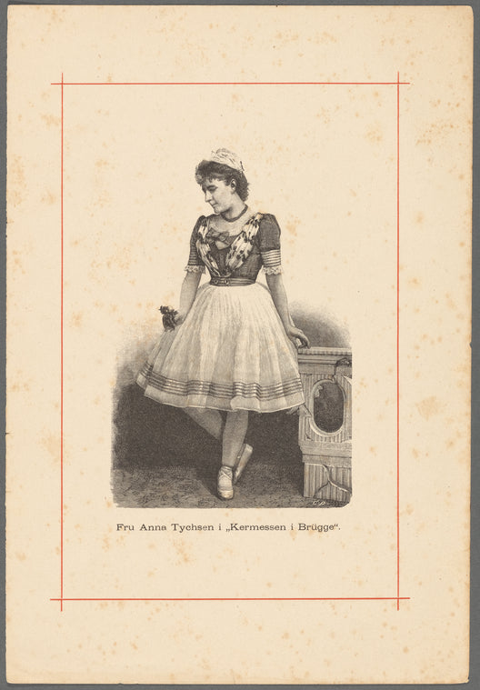 Fru Anna Tychsen i Kermessen i Brügge