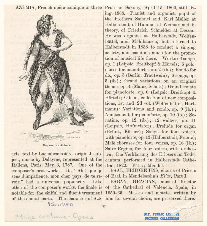 Dugazon as Azémia