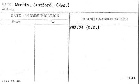 Martin, Santford, (Mrs.)
