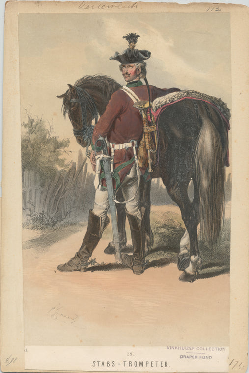 Stabs - Trompeter, 1740