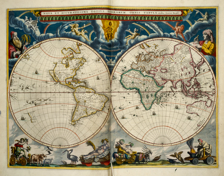 Nova et accuratissima totius terrarum orbis tabula