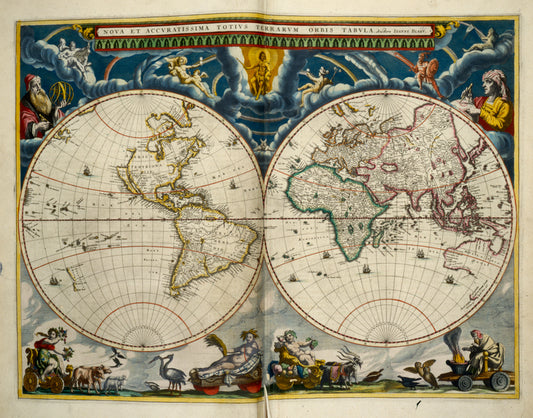 Nova et accuratissima totius terrarum orbis tabula