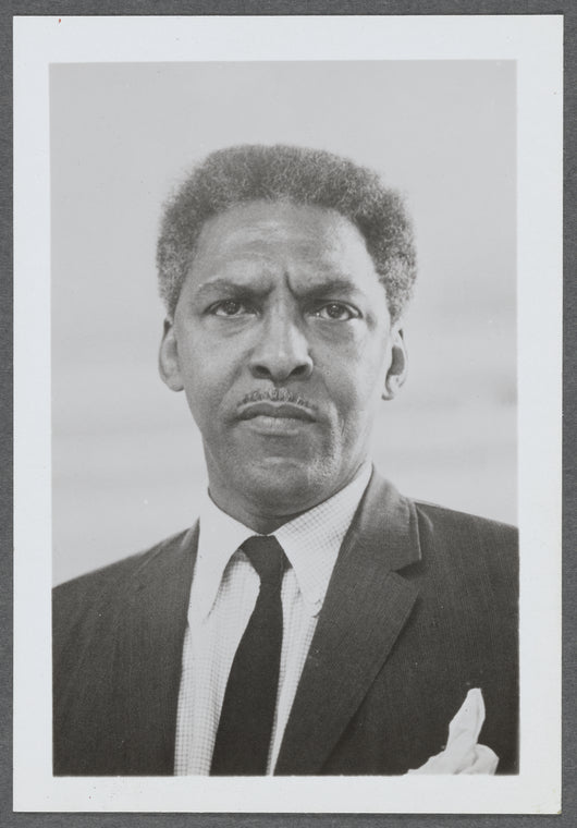 Portrait of Bayard Rustin