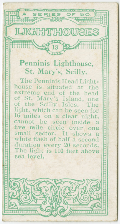 Penninis Lighthouse, St. Mary's Scilly