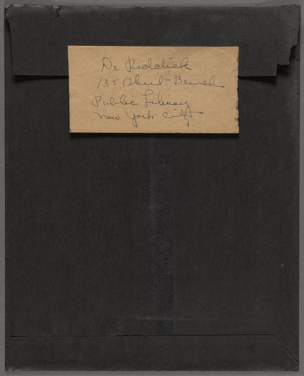 Envelope addressed to Dr. Lawrence Dunbar Reddick