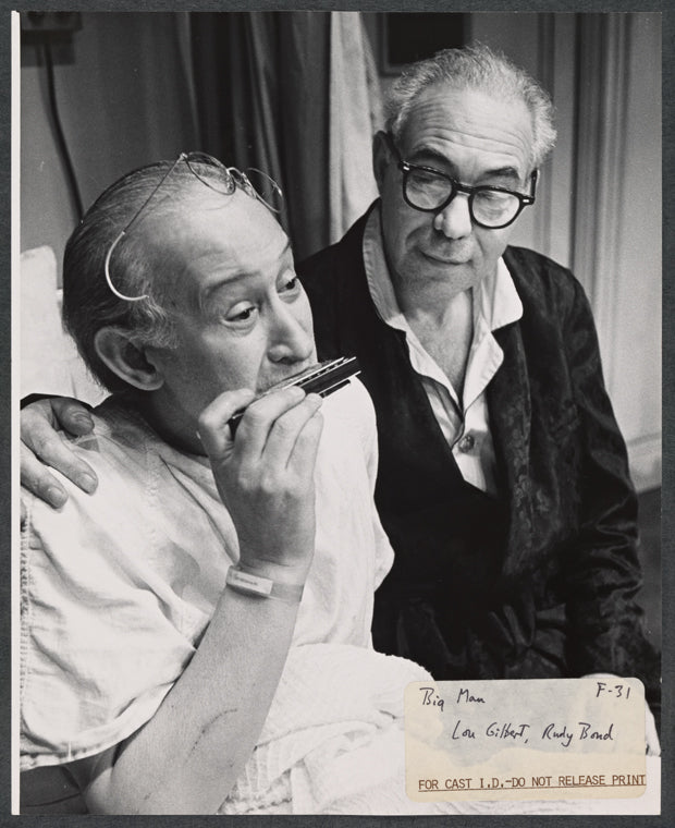 Lou Gilbert and Rudy Bond in the stage production Big Man – NYPL Print ...