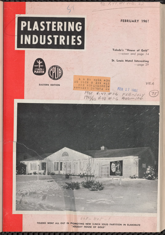 Plastering industries