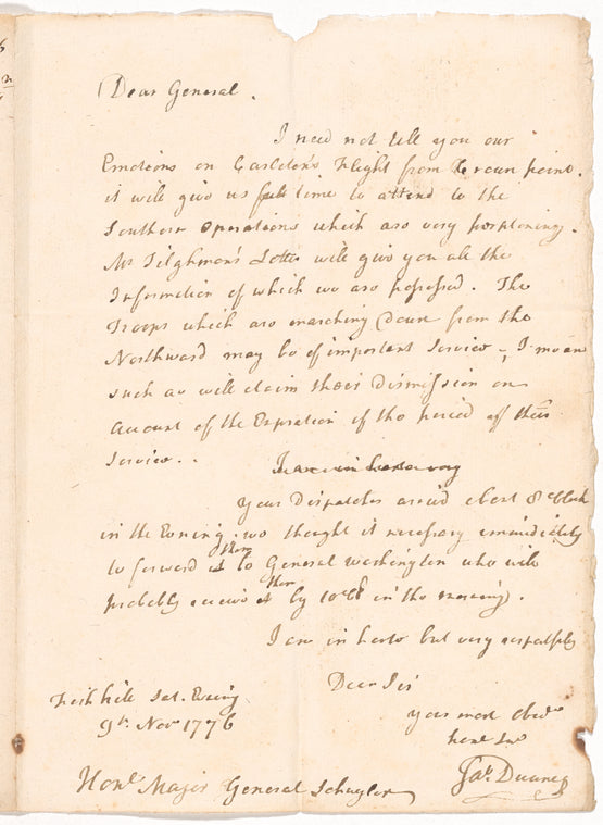 1776 November 9