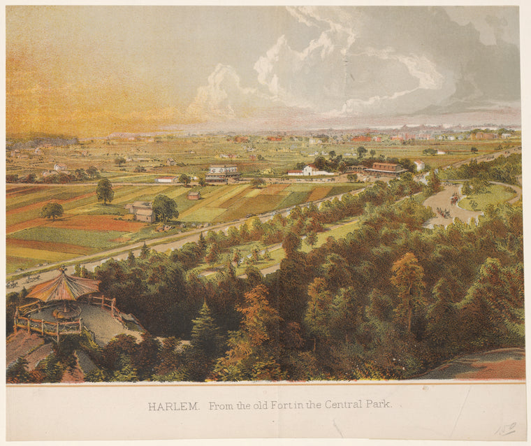 Harlem : From the old fort in the Central Park