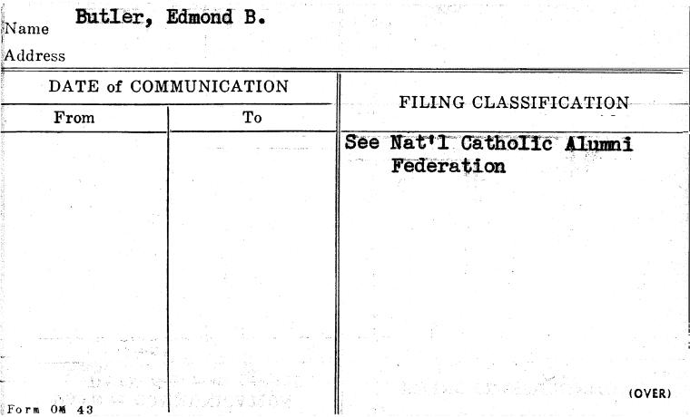 Butler, Edmond B.