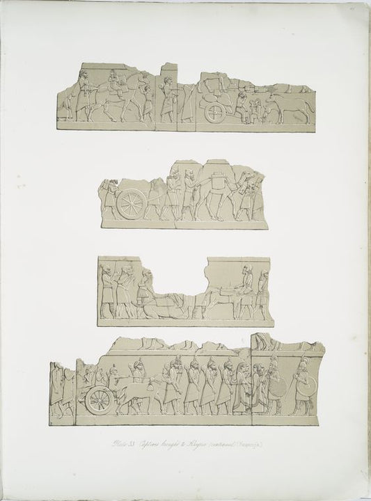 Captives brought to Assyria (continued). (Kouyunjik) [Quyunjik].