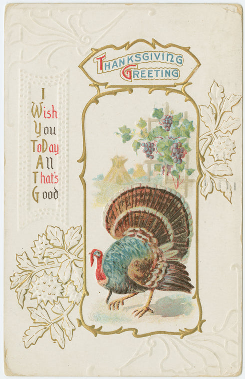 Thanksgiving greeting.