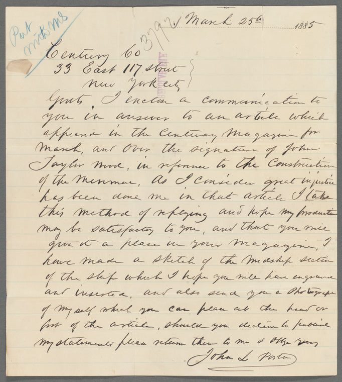 Porter, John L