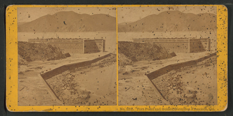 Fort Point and Golden Gate, San Francisco, Cal.