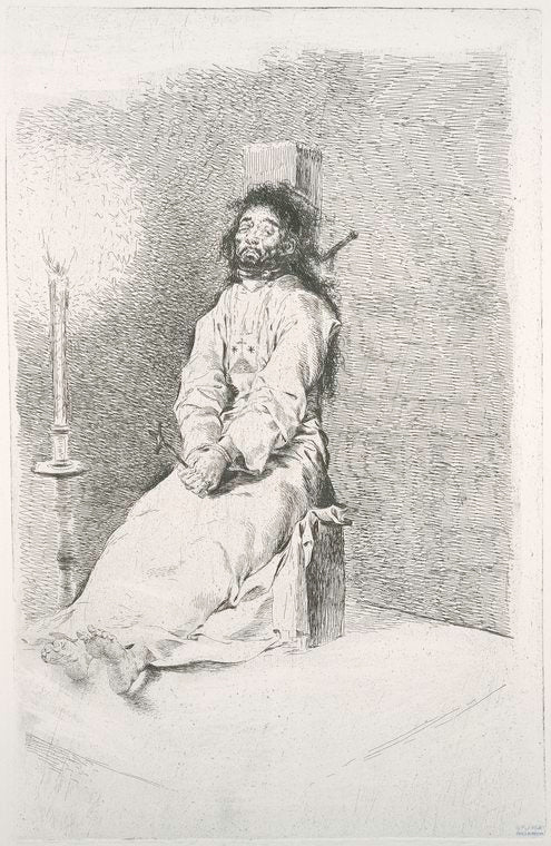 Le garroté.