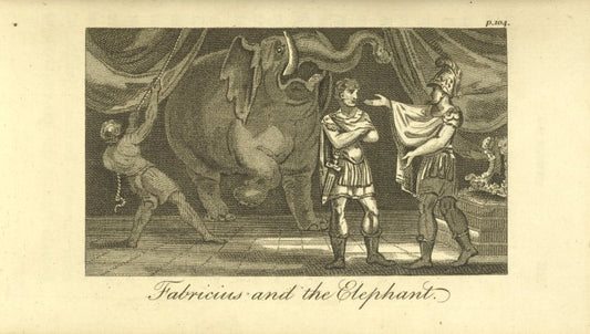 Fabricius and the elephant