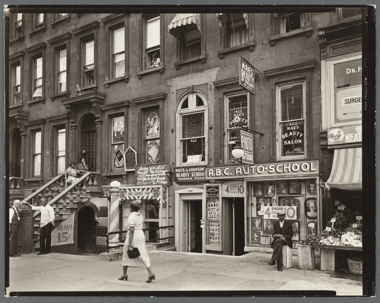 Harlem Street: II, 422-424 Lenox Avenue