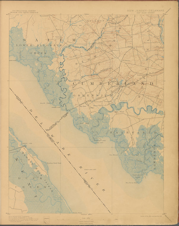 Bay Side, survey of 1886-9, ed. of 1894, repr. of 1907.