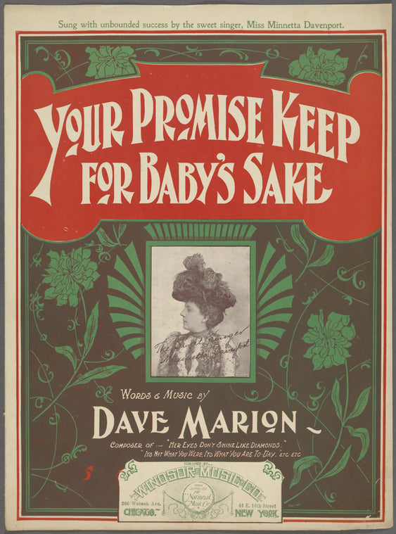 Your promise keep for baby's sake