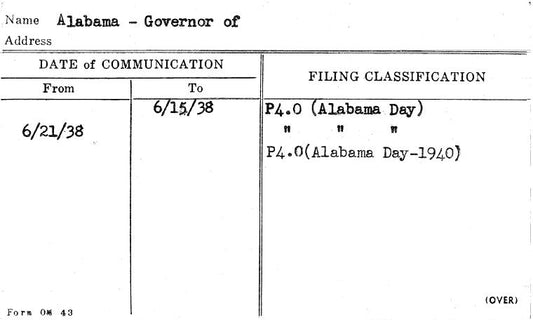Alabama - Governor of