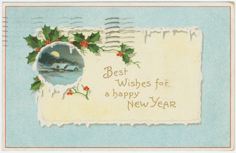 Best wishes for a happy New Year.