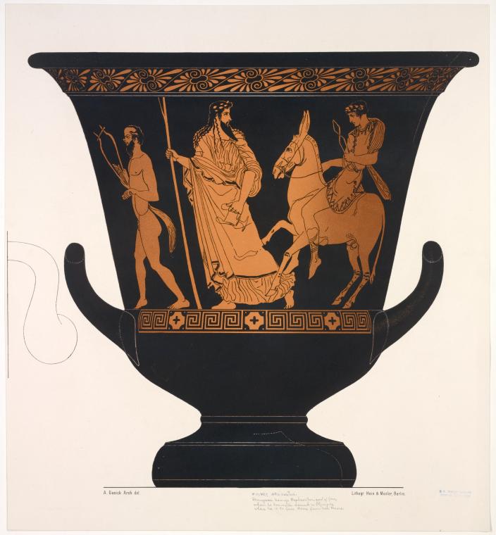 Dionysus leading Hephaestus