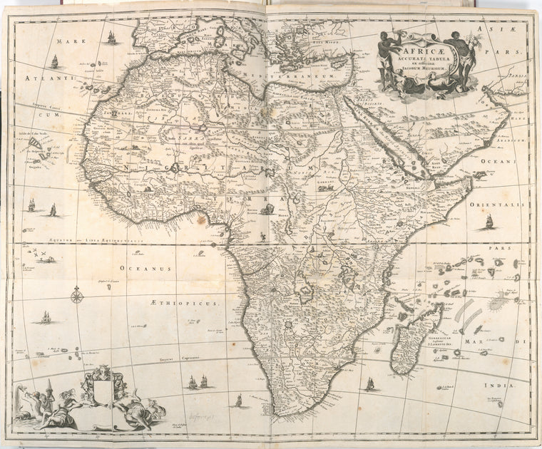Africae Accurata Tabula ex Officina Iacobum Meursium