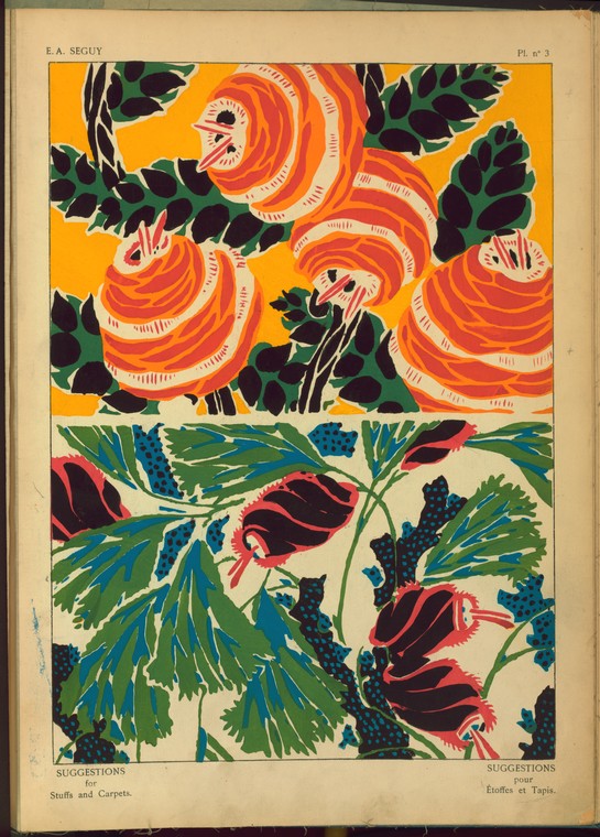 Two floral designs