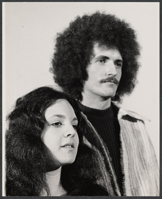 Anne Sarofeen and John Twomey in the stage production Hard Job Being God