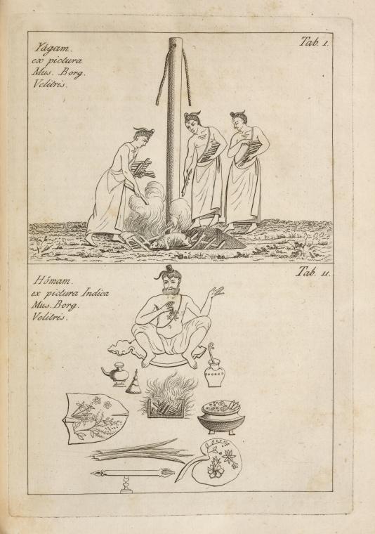 Tab. 1. Yágam ; Tab. 2.  Hǒmam.