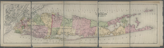 Map of Long Island