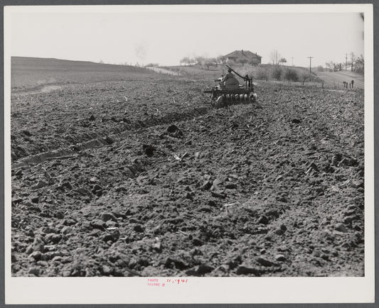 One of the few tractors in Heard County, Georgia.