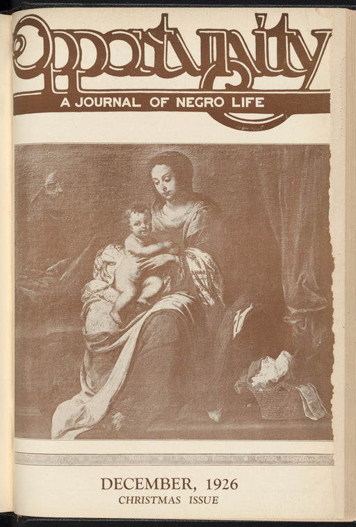 Opportunity: journal of Negro life