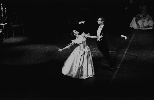 New York City Ballet production of "Liebeslieder Walzer" with Patricia McBride and Jonathan Watts, choreography by George Balanchine (New York)