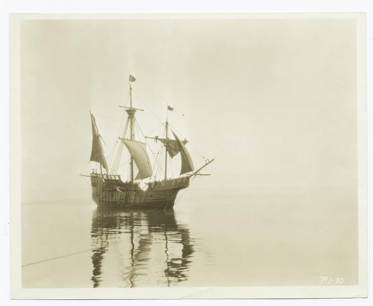 [The Santa Maria, as reconstructed for the Columbian Exposition, Chicago, 1892]