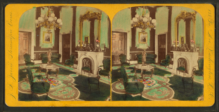 Green room in the White House, Washington, D.C.