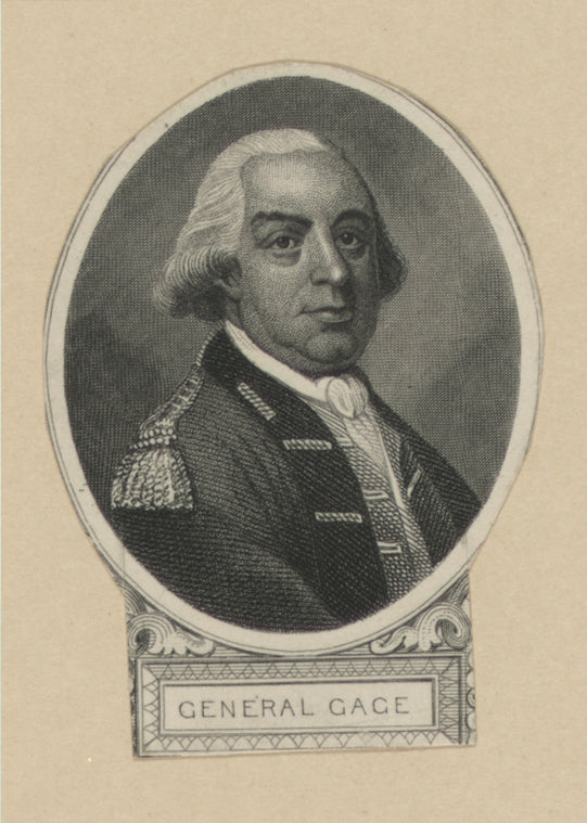 Genl. Thomas Gage.