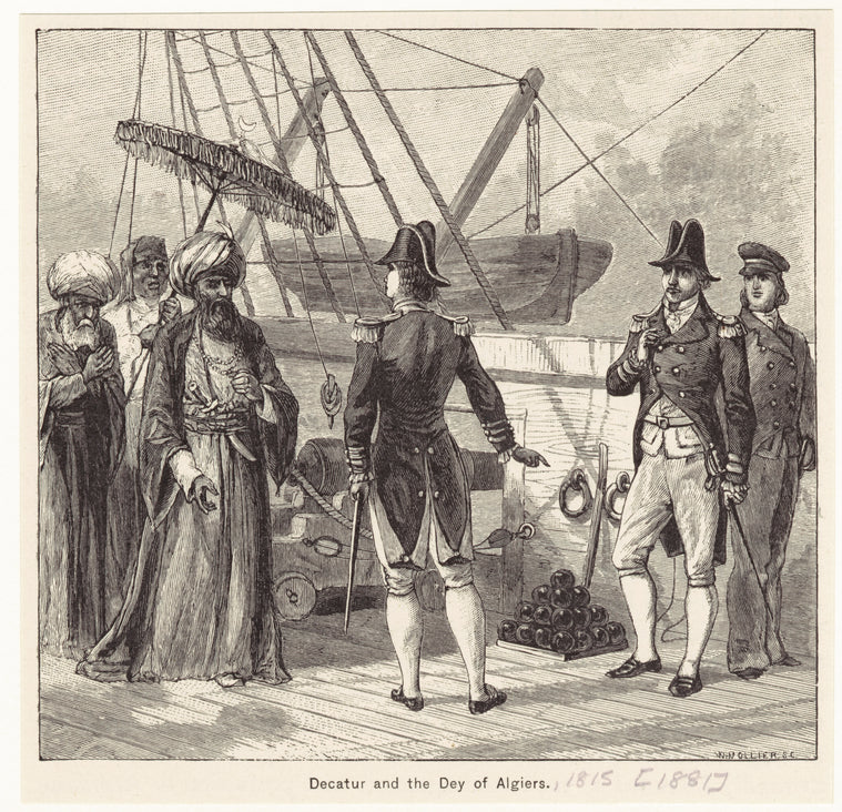 Decatur and the Dey of Algiers