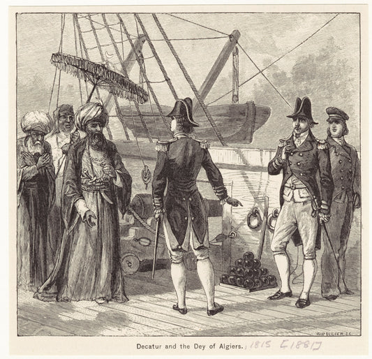 Decatur and the Dey of Algiers