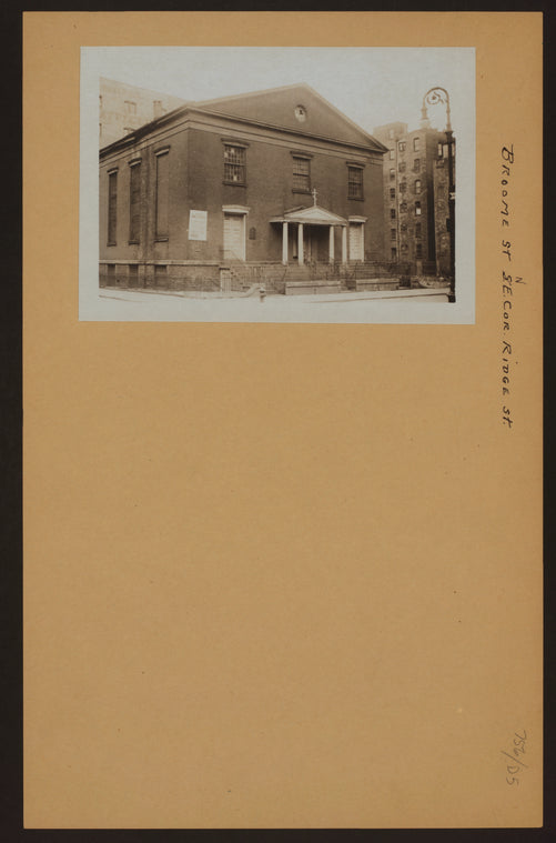 Manhattan: Broome Street - Ridge Street