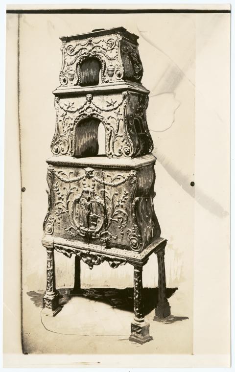 Old stove in Virginia State Capital, Richmond, Va.
