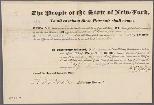 Throop, Enos T. Albany