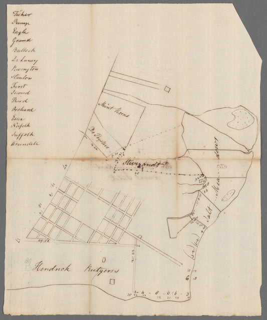 Captain De Lancey's ground